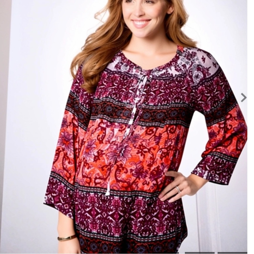 Maternity Daniel Rainn for Pea In Pod 💋blouse small Sk006482